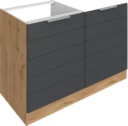 KOCHSTATION Spülenschrank 