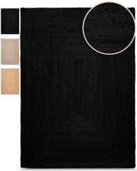 carpetfine Teppich »Nele Juteteppich Naturfaser«, rechteckig