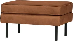 mutoni - Hocker Rodeo Recycling-Leder cognac, One Size