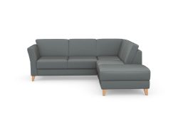 sit&more Ecksofa »Visby V«, Wahlweise mit Bettfunktion und Stauraum, frei im Raum stellbar, mit Federkern, auch erhältlich in dem besonders leicht mit Wasser zu reinigendem 