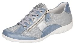 Remonte Schnürschuh, mit feinem Metallic-Schimmer