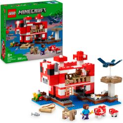 21270 Minecraft Das Pilzkuh-Haus, Konstruktionsspielzeug