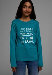 KIDSWORLD Langarmshirt »Ich hab das schon verstanden - es ist mir nur egal«