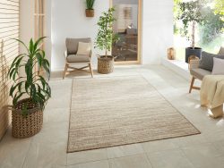 ELLE DECORATION Teppich »Mèlange«, rechteckig, 5 mm Höhe, In/- Outdoor geeignet, Wendeteppich, Meliert, Wohnzimmer, Balkon, Terrasse, Garten, Robust, Pflegeleicht, Flachgewebe