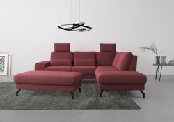 sit&more Ecksofa »Cinturo«, inklusive Sitztiefenverstellung und Federkern