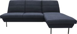 LOOKS by Wolfgang Joop Ecksofa »LOOKS IX«, Quersteppung, ohne Armlehnen