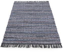 carpetfine Teppich »Kelim Chindi«, rechteckig, 6 mm Höhe, Flachgewebe Wendeteppich mit Fransen, Wohnzimmer