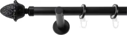 SN DECO GROUP Gardinenstange Ø 19 mm 1 läufig-läufig Fixmass;kürzbar