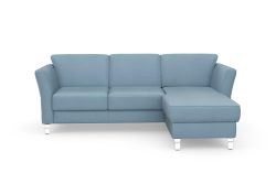 sit&more Ecksofa »Visby V«, wahlweise mit Bettfunktion und Bettkasten, frei im Raum stellbar, mit Federkern, auch erhältlich in dem besonders leicht mit Wasser zu reinigendem 