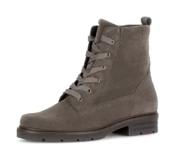 Gabor Schnürstiefelette, Blockabstz, Schnürboots mit zweckmässigem Innenreissverschluss
