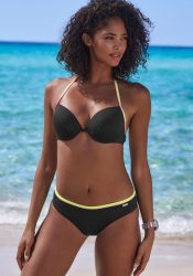 Buffalo Push-Up-Bikini-Top »Pop«, Mit kontrastfarbigen Trägern