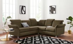 sit&more Ecksofa, inklusive Federkern, wahlweise mit Kopfteilverstellung, Bettfunktion und Schubladenstauraum