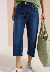3/4 Wide Leg Jeans im Loose Fit