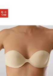 LASCANA Klebe-BH mit Seitenflügeln aus haftendem Silikon, Basic Dessous