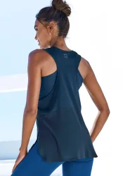 LASCANA ACTIVE Tanktop Sporttop mit Mesheinsatz und Racerback