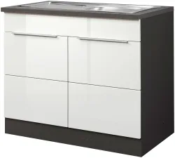 KOCHSTATION Spülenschrank 