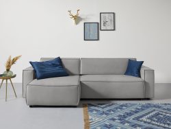 INOSIGN Ecksofa »Marva«, incl. Bettfunktion und Bettkasten, Federkern