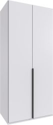 Wimex Kleiderschrank »Mugano,in 8 Breiten,3 Höhen,2 Tiefen, viele Farben, Made in Germany«, (in Basic oder Premium Ausstattung mit 2 weiteren Einlegeböden), mit langen oder kurzen Griffen aus Metall, mit oder ohne Spiegel