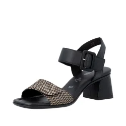 Remonte Sandalette Sommerschuh, Blockabsatz mit praktischem Klettverschluss
