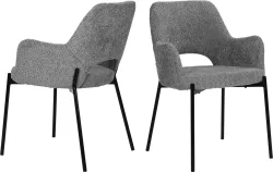 mutoni - Armlehnstuhl Soluna (2er-Set), One Size