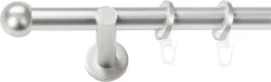 SN DECO GROUP Gardinenstange Ø 19 mm 1 läufig-läufig Fixmass;kürzbar