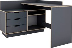 byLIVING Eckschreibtisch »Belfast«, Breite 129 cm, rechts oder links montierbar