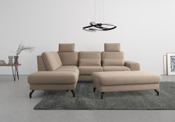 sit&more Ecksofa »Cinturo«, inklusive Sitztiefenverstellung und Federkern