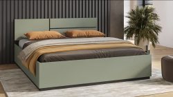 Home affaire Bettgestell »Cross, moderner Bettrahmen«, Doppelbett in zwei Grössen, stabiles Bettgestell