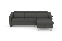 sit&more Ecksofa »Freetown«, inklusive Kopfteilverstellung und komfortablem Federkern, wahlweise mit Bettfunktion und Bettkasten
