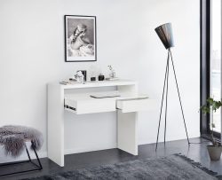 Woodman - Konsole - 100 x 36 x 88 cm - Weiss