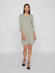 Vila Jerseykleid »VININNY 3/4 O-NECK DRESS/LC« Sommerkleid