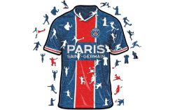 nicht definiert Puzzle »Iconic PSG FC ? Trikot«, Holzart: Birke (Herkunftsland: China)