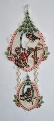 Stickereien Plauen Fensterbild 