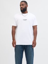 Jack & Jones PlusSize T-Shirt »JJESOHO TEE SS CREW NECK NOOS PLS«, mit Logobranding
