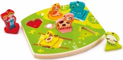 Hape Bauernhof-Geräusche-Puzzle - bunt