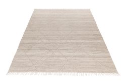 Obsession Teppich »My Dakar 365«, rechteckig, Rauten Muster, mit Fransen, handgewebt, In- und Outdoor geeignet