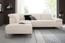 Places of Style Ecksofa »Caluna«, mit Sitztiefen- und Kopfteilverstellung (5fach)