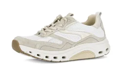 rollingsoft Keilsneaker, Freizeitschuh, Halbschuh, Schnürschuh mit weichem Schaftrand