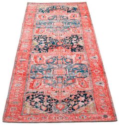 TOM TAILOR Teppich »Funky Orient Heriz«, rechteckig, 5 mm Höhe, Kurzflor, Orient-Optik, Vintage Design, ideal im Wohnzimmer & Schlafzimmer