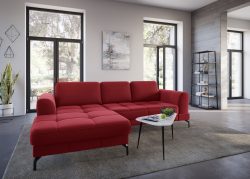 sit&more Ecksofa »Bendigo V«, inklusive Sitztiefenverstellung, Bodenfreiheit 15 cm, wahlweise in 2 unterschiedlichen Fussfarben