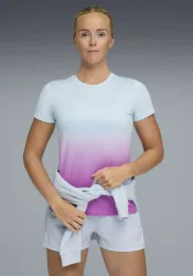 Puma - T-Shirt, für Damen, Hellgrau, Größe M