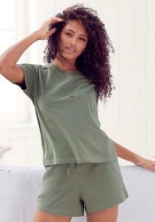 KangaROOS Shorty, mit Slogan-Frontdruck