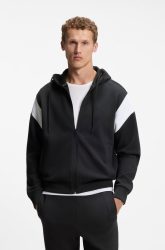 BOSS GREEN Kapuzensweatjacke 