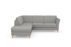 sit&more Ecksofa »Visby V«, Wahlweise mit Bettfunktion und Stauraum, frei im Raum stellbar, mit Federkern, auch erhältlich in dem besonders leicht mit Wasser zu reinigendem 