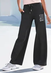 Bench. Loungewear Jogginghose extra weit, innen leicht angeraut, Loungewear