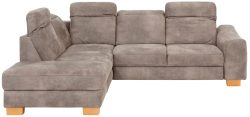 Home affaire Ecksofa »Dundee«, wahlweise mit Kopfteilverstellung und zusätzlich mit Bettfunktion und Bettkasten