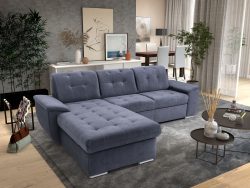 exxpo - sofa fashion Ecksofa »Derby Inkl. Kopfteilverstellung, wahlw. Bett & Bettkasten, L-Form«, EXTRA an Komfort zum Relaxen, Entspannen und Wohlfühlen