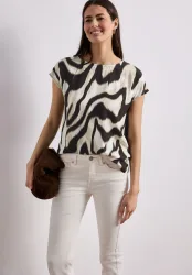 Dropped Shoulder Shirt mit Print