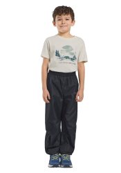 Jack Wolfskin Kinder Regenhose Rainy Days Pants Kids 104 grau black