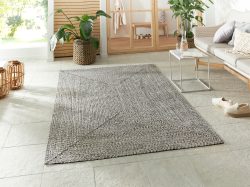 NORTHRUGS Teppich »Trenzado«, rechteckig, In- & Outdoor, Handmade-Look, Gewebt, Wetterfest, Balkon, Wohnzimmer